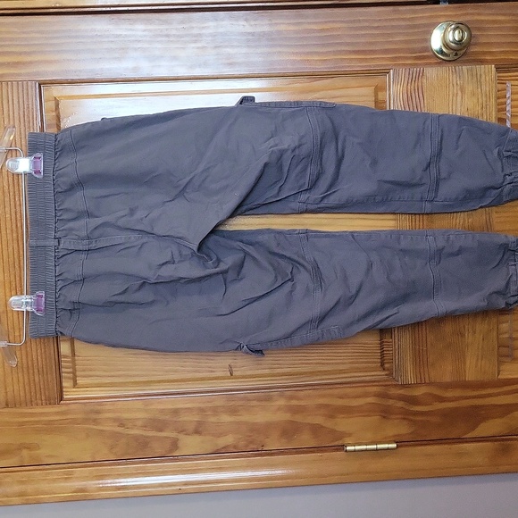 5 FOR $25 Men's Olive Cargo Pants - Picture 4 of 5